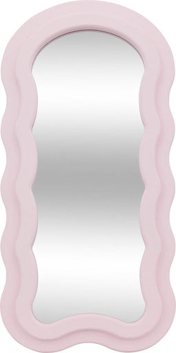 Atmosphera Kids Gegolfde Spiegel - 28x3x58cm - Roze