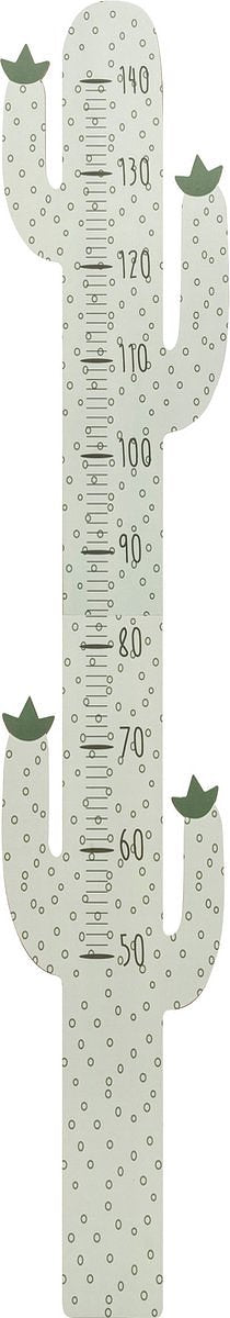 Atmosphera Kids Groeimeter Cactus - Kindermeetlat - B29xH140cm - Groen
