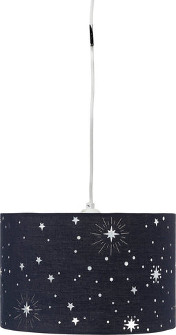 Atmosphera Kids Hanglamp Sterrenhemel Ø28x18cm - Zwart