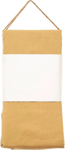 Atmosphera Kids Hoeslaken katoen voor babymatras 60x120cm - Set van 2 - Oker