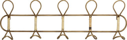 Atmosphera Kids kapstok rotan - 5 Haken - Decoratie - Jas ophangen