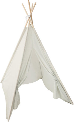 Atmosphera Kids Kinder-tipi tipi wigwam polyester - Speeltent - H160 cm - Speeltent - Licht mint groen