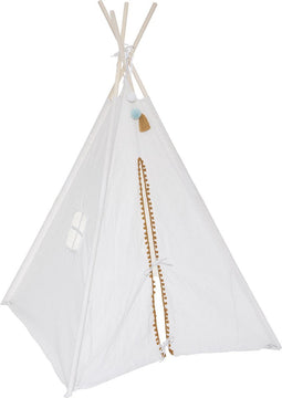 Atmosphera Kids Kinder-tipi wapi Linnen beige - Speeltent - H160 cm -