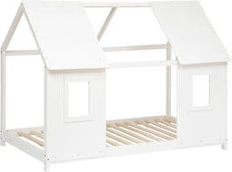 Atmosphera Kids kinderbed hut - Wit - 195 x 97 x H141 CM - Bed