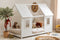 Atmosphera Kids kinderbed hut - Wit - 195 x 97 x H141 CM - Bed