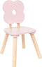 Atmosphera Kids Kinderstoel Bloem - 27x27x48cm - Roze