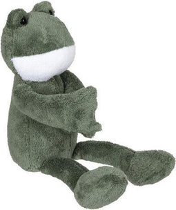 Atmosphera Kids Knuffel Loes groene kikker - 16x9xH35cm - Groen
