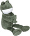 Atmosphera Kids Knuffel Loes groene kikker - 16x9xH35cm - Groen