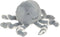 Atmosphera Kids Knuffel octopus - Blauw - 16 x 22 cm