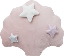 Atmosphera Kids Knuffelkussen Schelp - Meermin - 35x8x40cm - Roze