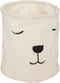 Atmosphera Kids Opbergmand / Speelgoedtas - Teddy - D35 - Opbergtas -Wit