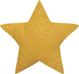 Atmosphera Kids Oya Sterrenkussen - 40x40cm - Oker