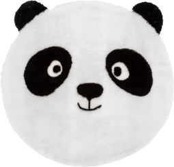 Atmosphera Kids Panda Vloerkleed - Ø100cm - Wit