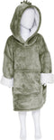 Atmosphera Kids Plaid sweater dinosaurus kind - Trui - Extra zacht - Fleece trui - ONE SIZE - 3 tot 10 jaar - Met zakken