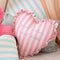 Atmosphera Kids Sierkussen Ava Hartje - 40x10x40cm - Roze