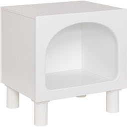 Atmosphera Kids Tara Nachtkastje - Nachttafel - 40x32x42cm - Kinderkamer - Wit