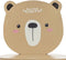 Atmosphera Kids Teddybeer kinderstoel - 27x27x46cm - Beige
