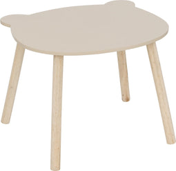 Atmosphera Kids Tekentafel/Kindertafel Teddybeer Ø60cm - Beige