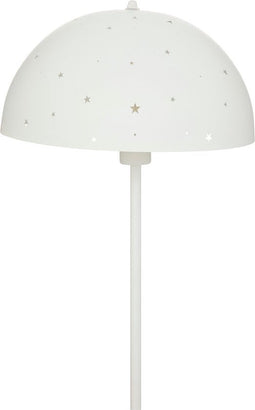 Atmosphera Kids Vloerlamp Mush - Met sterrenhemel - E27 niet inbegrepen - Ø35xH150cm - Wit