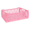 Atmosphera Kids Vouwkrat/Opbergkrat - Stapelbaar - 40x30x15cm - Roze