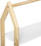 Atmosphera Kids wandplank in de vorm van een huis - H 50.8 cm - Wit - Plank - Etagere - Kinderkamer - Muurdecoratie