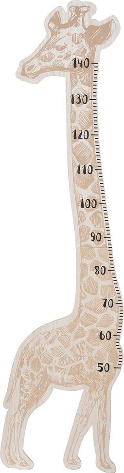 Atmosphera Kindermeetlat Giraf - Groeimeter - Van 50 tot 140 cm - Hout
