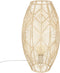 Atmosphera Kita Lamp rattan - H48 cm - Beige - Naturel - Vloerlamp - Bohemien stijl