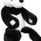 Atmosphera Knuffeldier Panda - zachte pluche stof - knuffels - zwart/wit - 35 cm - Cadeau - Kinderen