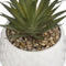 Atmosphera kunstplant ananas met gouden pot OF witte pot OF zwarte pot - H21 cm - Plant - Klein kamerplantje