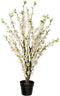 Atmosphera Kunstplant kersenboom met bijpassende pot - 60x60x100cm - Multi