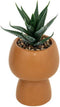 Atmosphera Kunstplant Livy met keramische pot - Ø10xH17cm