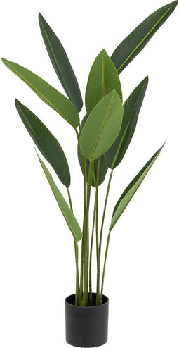 Atmosphera Kunstplant Strelitzia - Ø50xH97cm - Groen
