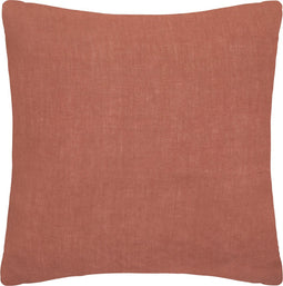 Atmosphera kussensloop 100% Linnen - 63 x 63 cm - Roze terracotta