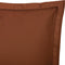 Atmosphera kussensloop set van 2 - Katoen - 63 x 63 cm - Terracotta