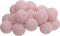 Atmosphera LED Feestverlichting Folk balletjes roze - Lichtslingers katoen - Cotton ball - 16 Ballen - Dia 3.5 cm - Guirlande