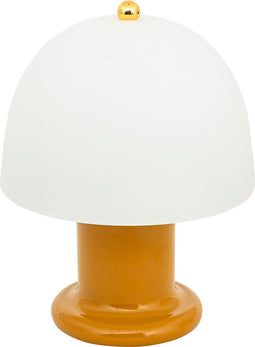 Atmosphera LED Tafellamp - Ø16xH21cm - Oker