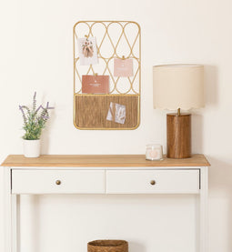 Atmosphera Lindsay wandrek fotohouder - 60x37cm - Metaal