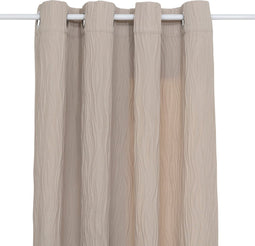 Atmosphera Maëly Gordijn 135x260cm - Gordijnen kant en klaar met haakjes ringen - Terracotta