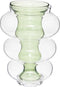 Atmosphera Matali dubbele vaas Ø26xH35cm - Lichtgroen - 2 in 1