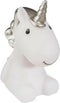 Atmosphera Nachtlampje LED - Unicorn - zilver - kunststof - 12 x 7 x 13.5 cm - kinderkamer