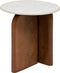 Atmosphera Nanda Bijzettafel - Ø51xH57cm - Bruin