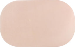 Atmosphera Nina Soft placemats/Onderleggers - Set van 4 - 44x28cm - Nude