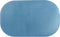 Atmosphera Nina Soft placemats/Onderleggers - Set van 4 - 44x28cm - Blauw