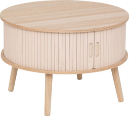 Atmosphera Nyos Salontafel 2D - Ø60xH41cm - Beige