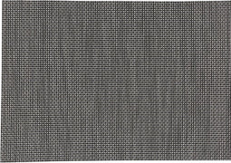 Atmosphera onderlegger Set van 4 - Zwart - Texaline - Tafelonderlegger - Placemat