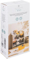 Atmosphera Opbergrek 3-laags met bakken - hout/kunststof - 60 x 30 x 66 cm - speelgoed - kinderkamer - mix kleuren