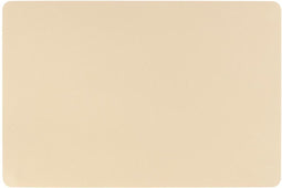 Atmosphera Placemat set van 4 - Beige - Lederlook - Bruin - 45 x 30 cm - Onderleggers