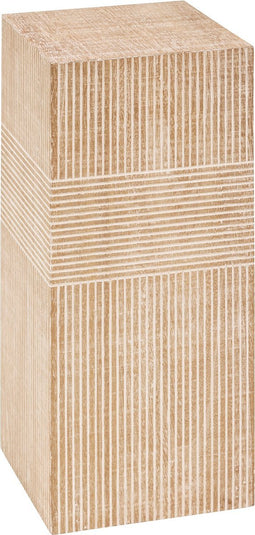 Atmosphera Plantenstandaard Nilia - 28x28x70cm - Beige