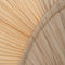 Atmosphera Selma wanddecoratie palmblad 70x4x70cm - Naturel
