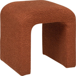 Atmosphera Sevi Poef - Bouclé - Amber